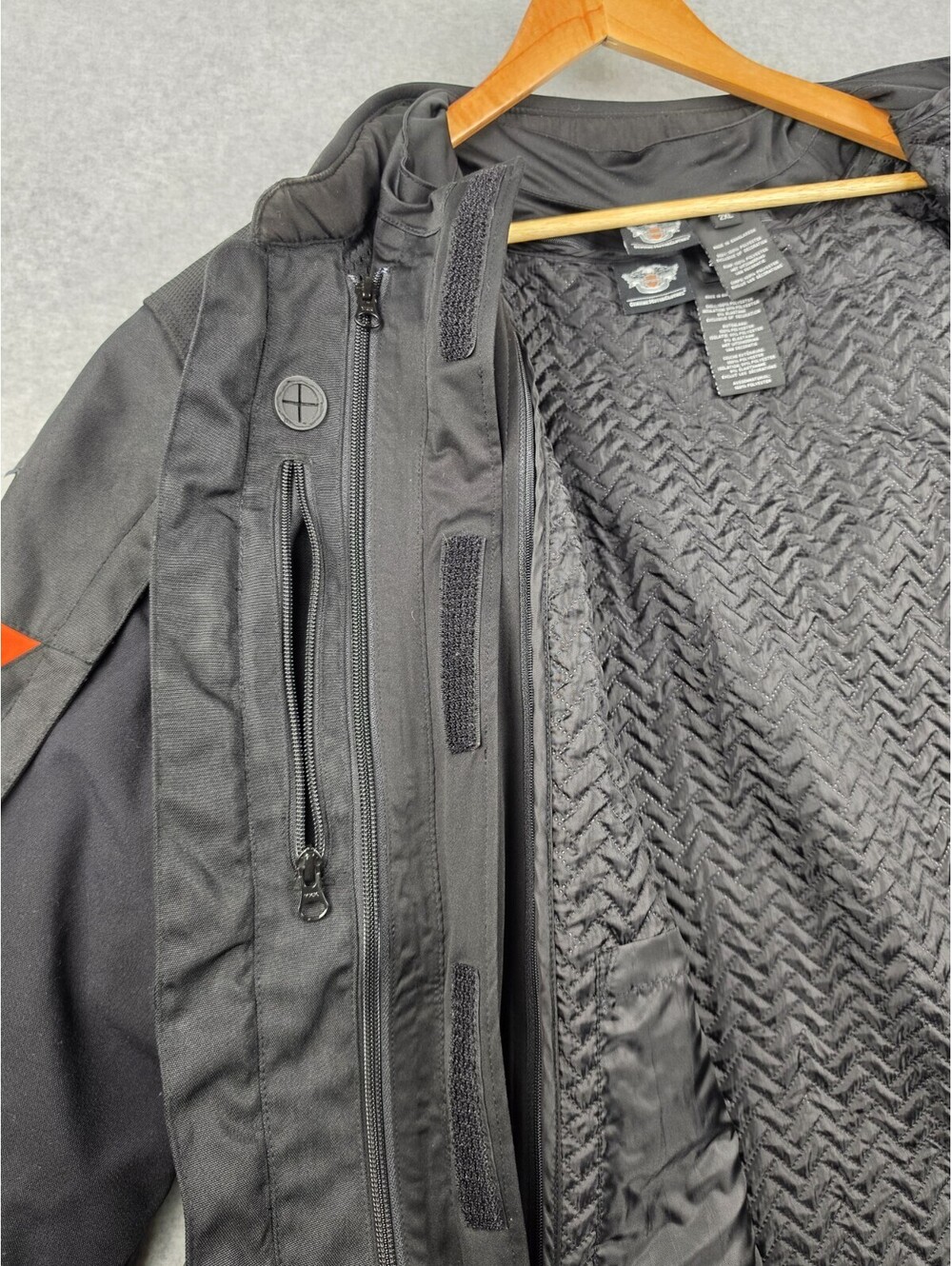Harley-Davidson Double Lined Riding Jacket Interior Included - Picture 14 of 15